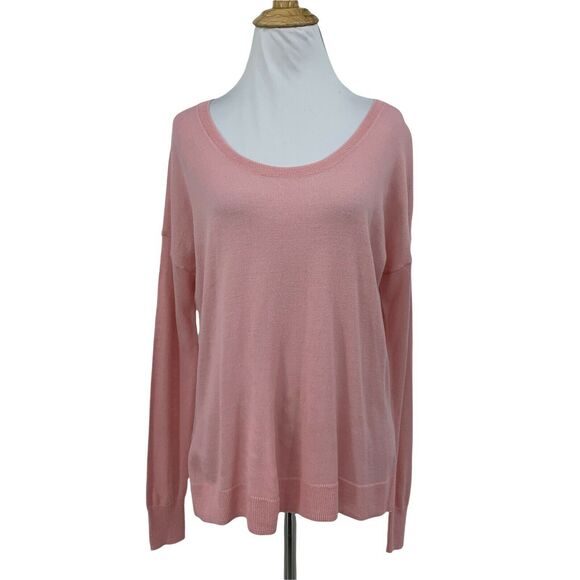 Madewell Southstar Wool Blend Pink Sweater Size XXS Pullover Long Sleeve Thin - Picture 1 of 11